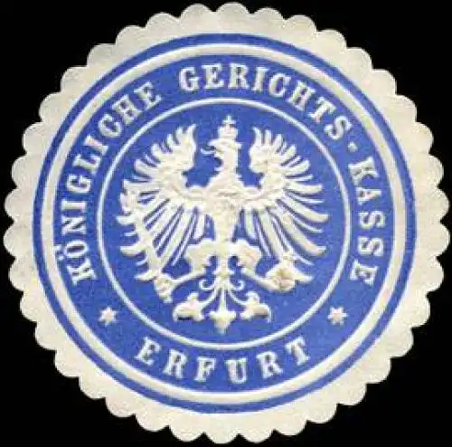 KÃ¶nigliche Gerichts - Kasse - Erfurt