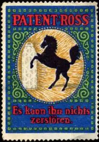 Patent-Ross (Pferd) GlÃ¼hstrumpf