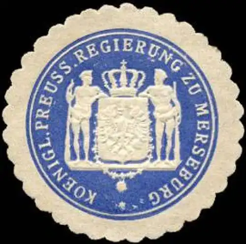 Koeniglich Preussische Regierung zu Merseburg