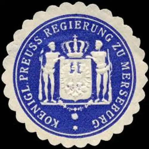 Koeniglich Preussische Regierung zu Merseburg
