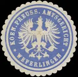K.Pr. Amtsgericht Weferlingen