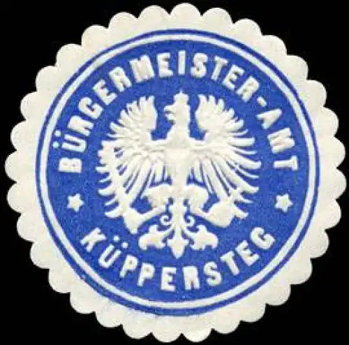 BÃ¼rgermeister - Amt - KÃ¼ppersteg