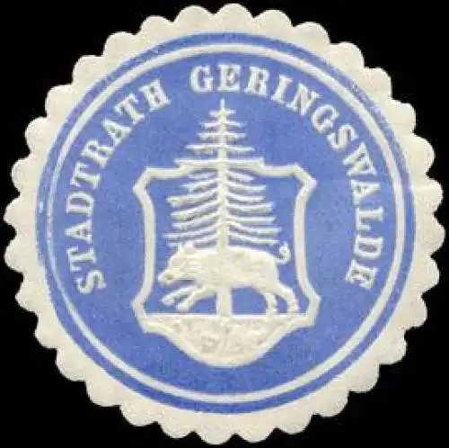 Stadtrath Geringswalde (Schwein)