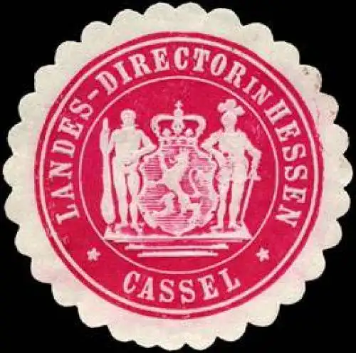 Landes - Director in Hessen - Cassel