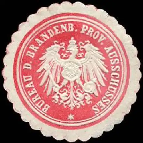 Bureau des Brandenburger Provinz Ausschusses