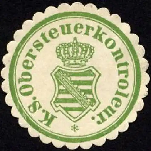KÃ¶niglich SÃ¤chsischer Obersteuerkontroleur