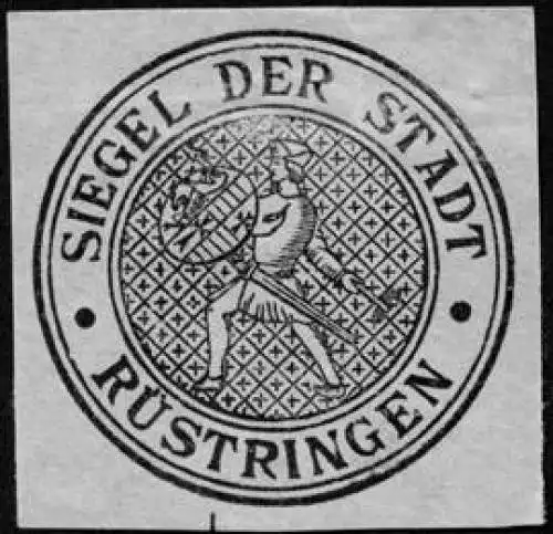 Siegel der Stadt - RÃ¼stringen