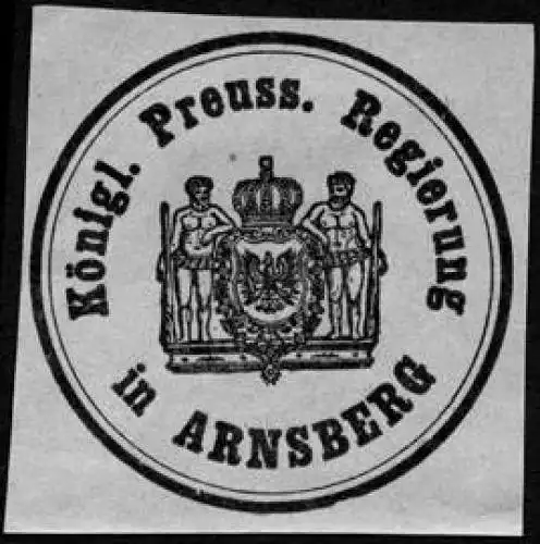 KÃ¶niglich Preussische Regierung in Arnsberg