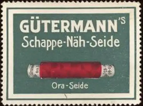 GÃ¼termanns Schappe - NÃ¤h - Seide Ora - Seide