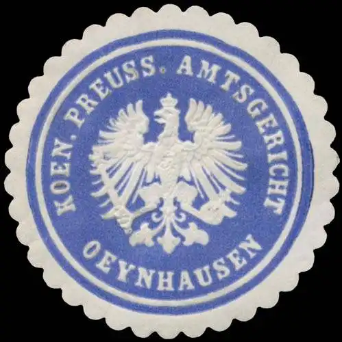 K.Pr. Amtsgericht Oeynhausen