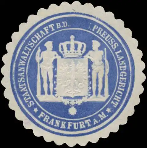 Staatsanwaltschaft b.d. Pr. Landgericht Frankfurt/Main