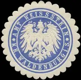 Amt Weissstein Kreis Waldenburg/Schlesien
