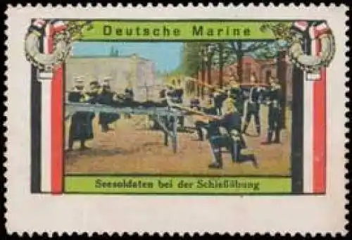 Seesoldaten bei der SchieÃÃ¼bung