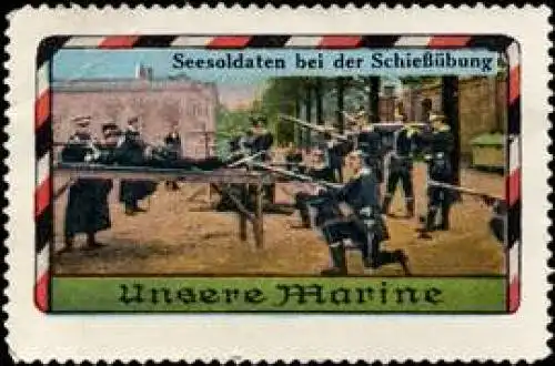 Seesoldaten bei der SchieÃÃ¼bung