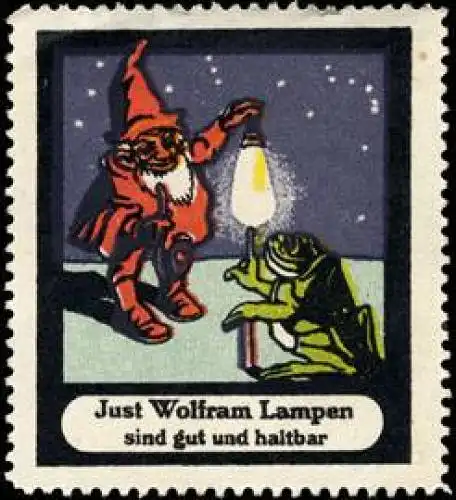 Zwerg & Frosch - Just Wolfram Lampen