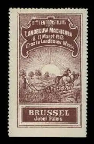 5te Tentonnstelling van Landbouw Machienen