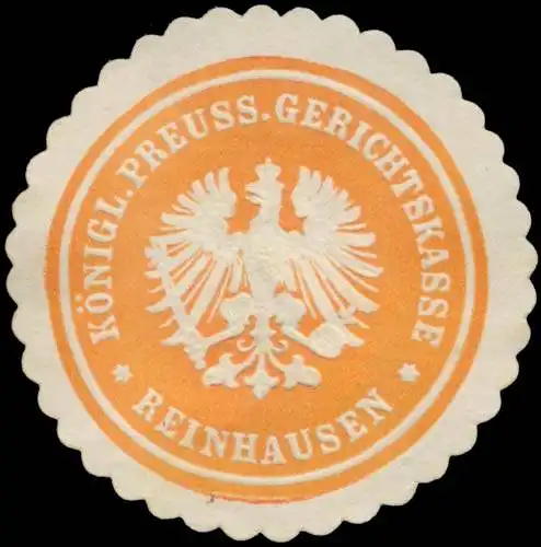 K. Pr. Gerichtskasse Reinhausen