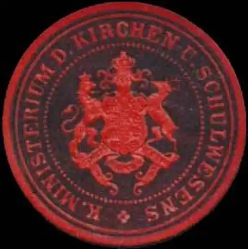 K. Ministerium des Kirchen und Schulwesens