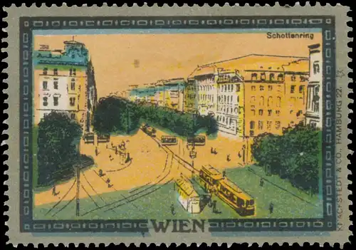 Schottenring mit StraÃenbahn