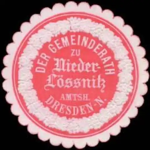 Der Gemeinderath zu NiederlÃ¶Ãnitz