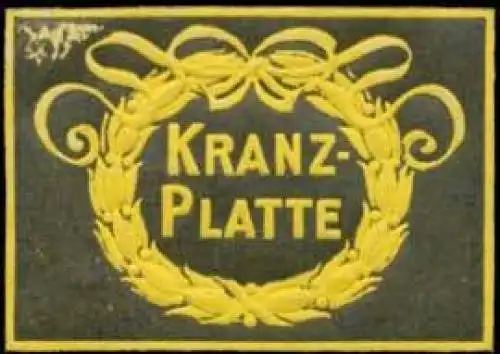 Fotografie Kranz-Platte