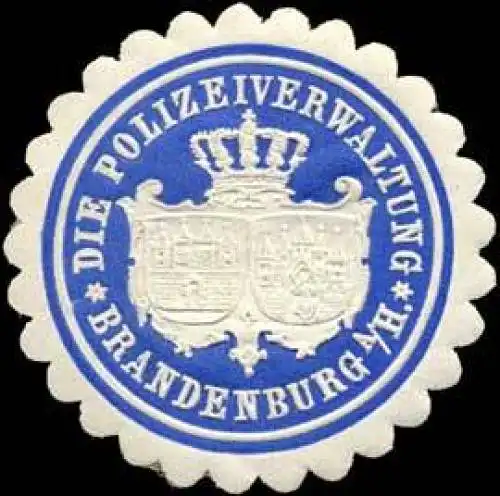 Die Polizeiverwaltung Brandenburg/Havel