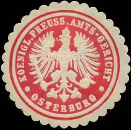 Koenigl. Preuss. Amts-Gericht Osterburg