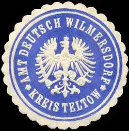 Amt Deutsch Wilmersdorf - Kreis Teltow