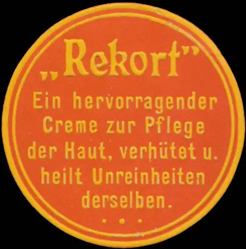 Rekort Creme