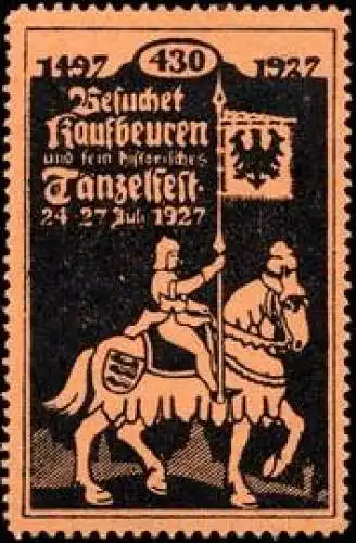 Besuchet Kaufbeuren und sein historisches TÃ¤nzelfest