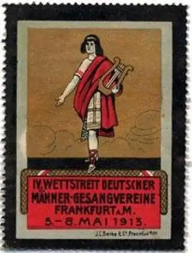 IV. Wettstreit Deutscher MÃ¤nner - Gesangsvereine