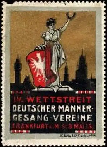 IV. Wettstreit Deutscher MÃ¤nner - Gesangsvereine