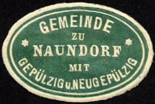 Gemeinde zu Naundorf mit Gepülzig und Neugepülzig