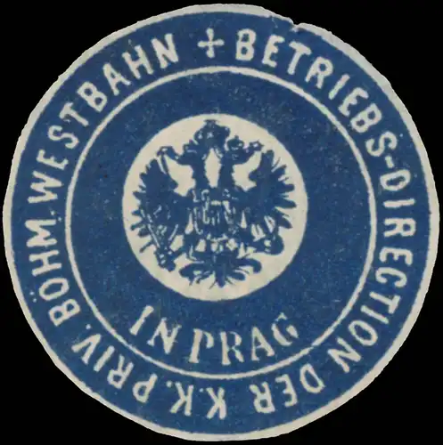Betriebs-Direction der k.k.priv. BÃ¶hm. Westbahn