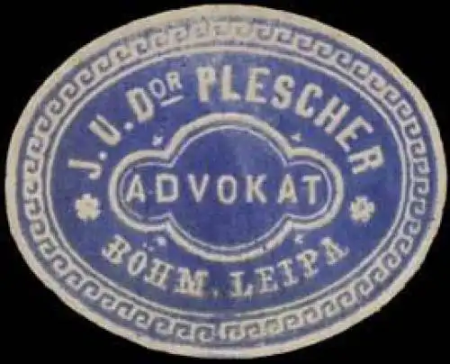 Advokat Dr. Plescher