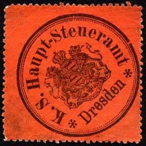 KÃ¶niglich SÃ¤chsische Haupt - Steueramt - Dresden