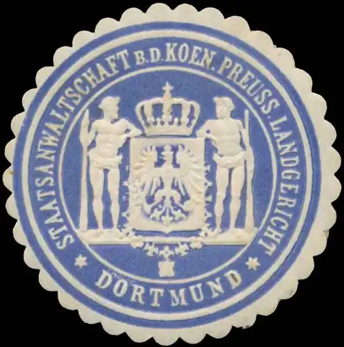 Staatsanwaltschaft b.d. K. Pr. Landgericht Dortmund