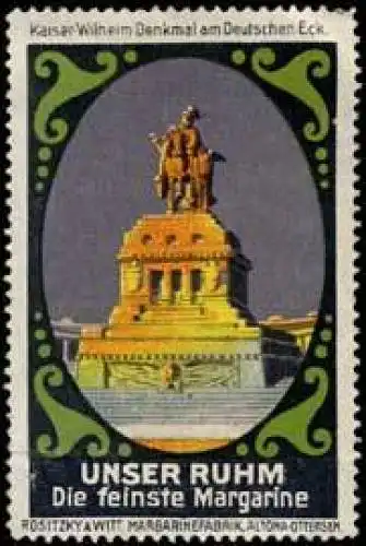 Kaiser-Wilhelm Denkmal am Deutschen Eck Koblenz
