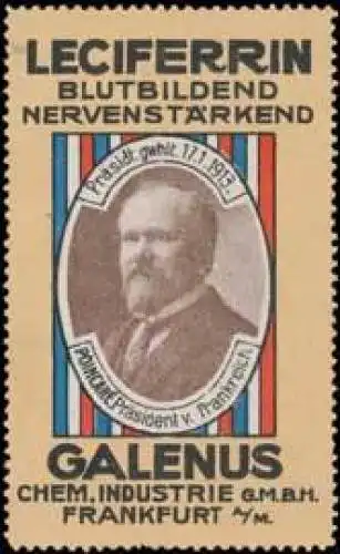 Poincare PrÃ¤sident von Frankreich