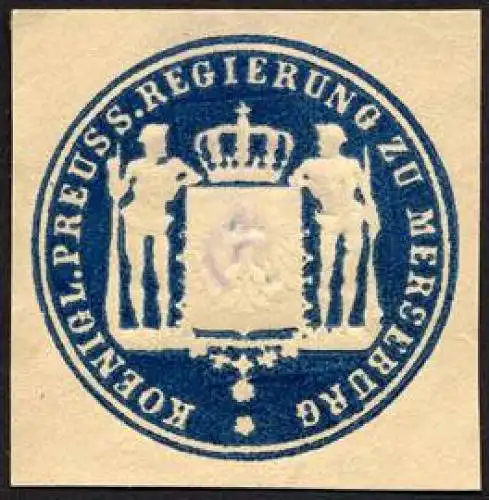 Koeniglich Preussische Regierung zu Merseburg