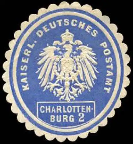 Kaiserlich Deutsches Postamt Charlottenburg 2