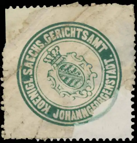 K.S. Gerichtsamt Johanngeorgenstadt