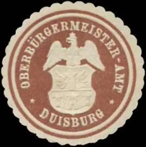 OberbÃ¼rgermeister-Amt Duisburg