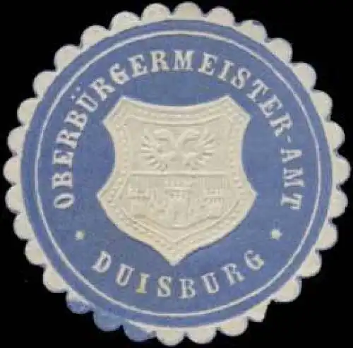 OberbÃ¼rgermeister-Amt Duisburg