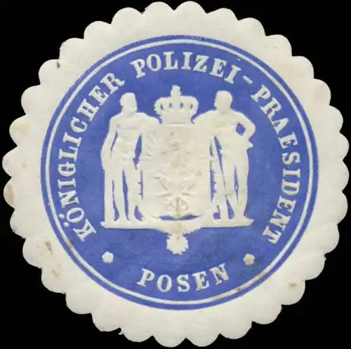 K. Polizei-Präsident Posen