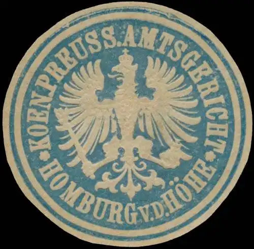 K. Pr. Amtsgericht Homburg v.d. HÃ¶he