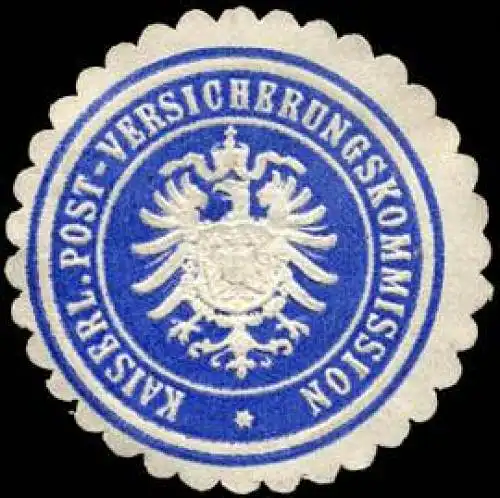 Kaiserliche Post - Versicherungskommission