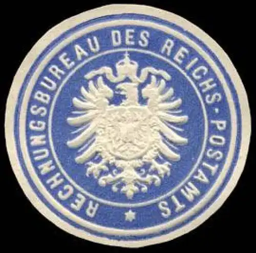 Rechnungsbureau des Reichs - Postamts