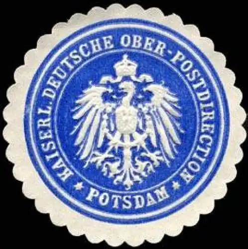 Kaiserlich Deutsche Ober - Postdirection - Potsdam