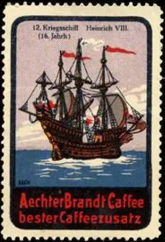 Schiff Serie 12. Kriegsschiff Heinrich VIII